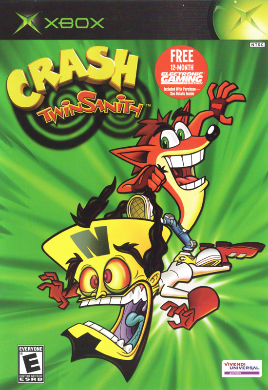 Game cover: Crash Twinsanity