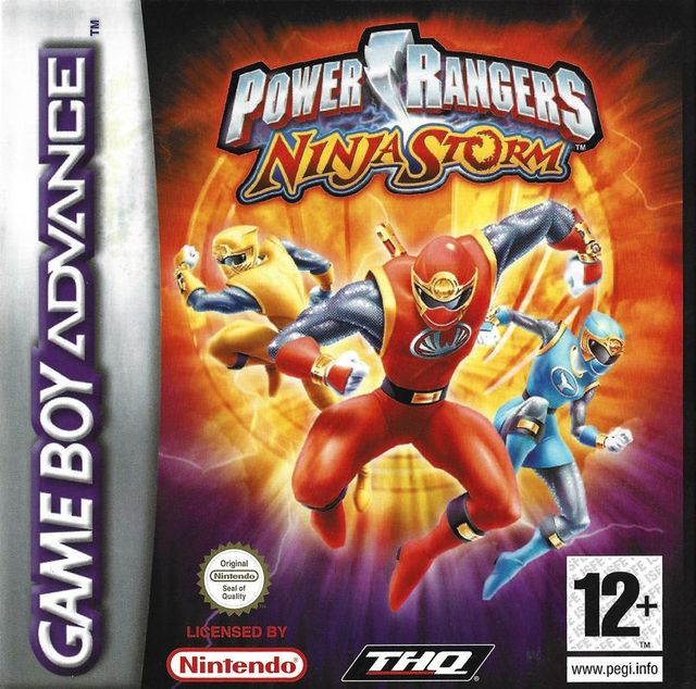 Game cover: Power Rangers: Ninja Storm