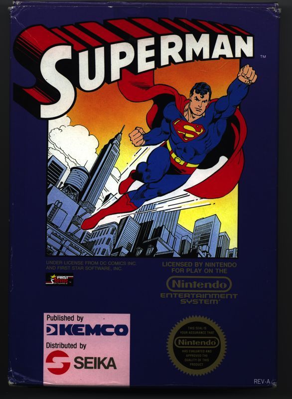 Game cover: Superman