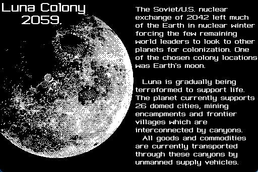 Game cover: Lunar Rescue