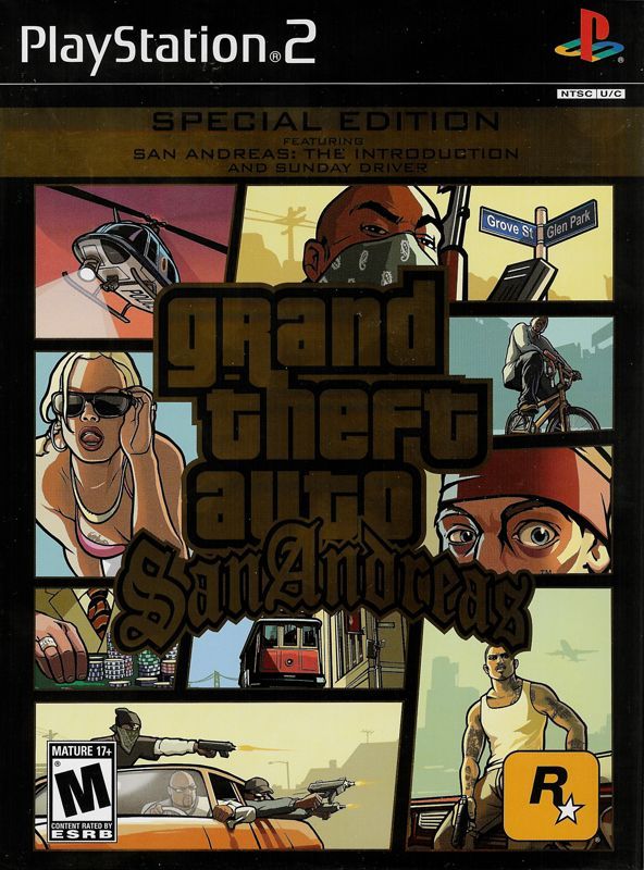 Game cover: Grand Theft Auto: San Andreas (Special Edition)