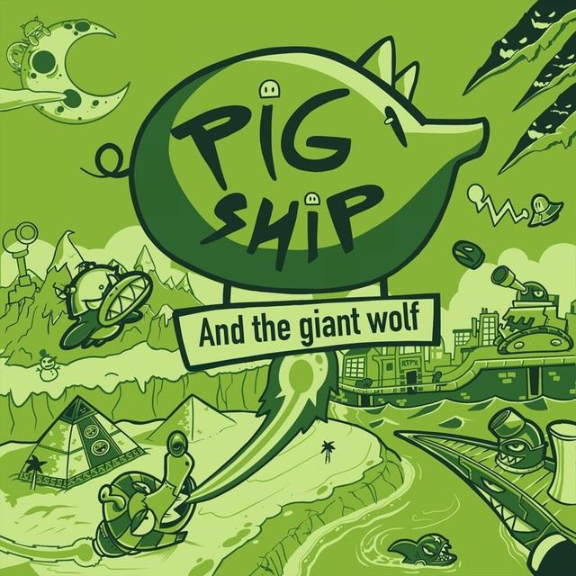 Game cover: Pig Ship and the Giant Wolf