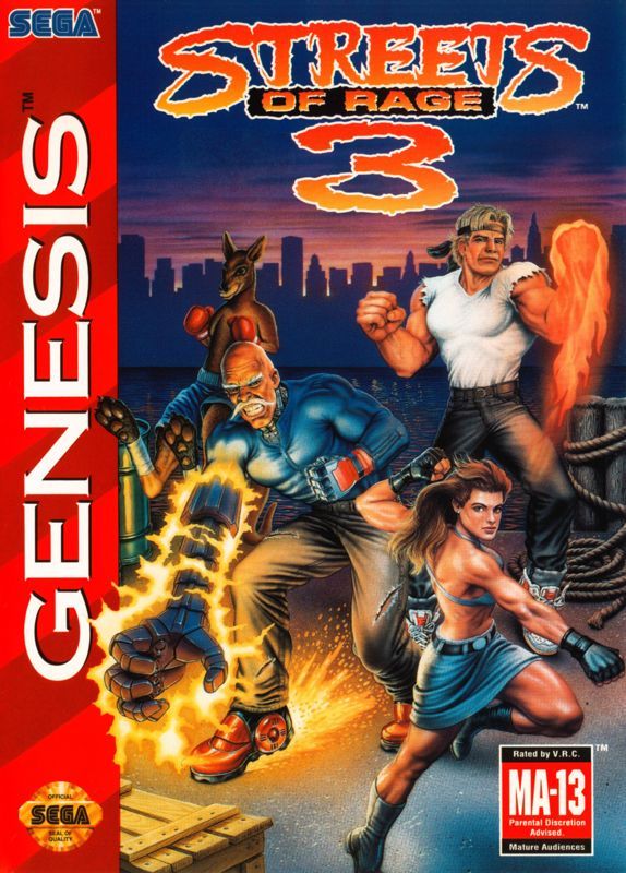 Game cover: Streets of Rage 3