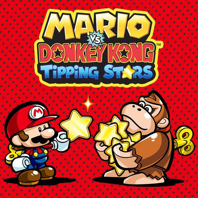 Game cover: Mario vs. Donkey Kong: Tipping Stars