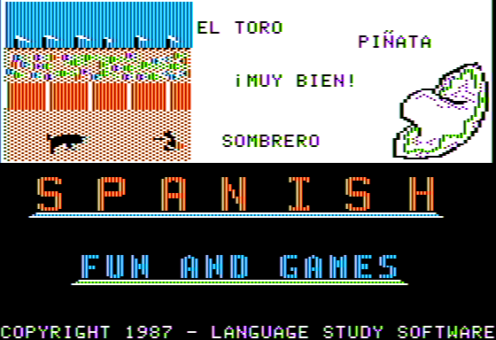 Game cover: Spanish: Fun and Games