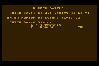 Game cover: Number Battle