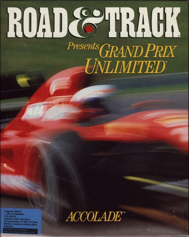Game cover: Grand Prix Unlimited
