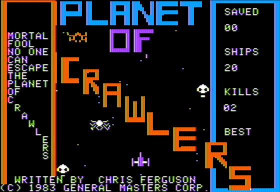 Game cover: Planet of Crawlers