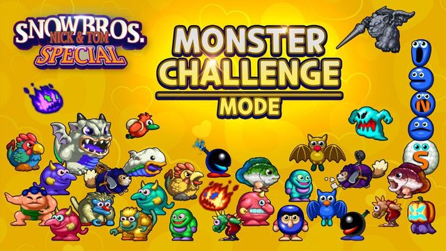 Game cover: Snow Bros. Nick & Tom Special: Monster Challenge Mode