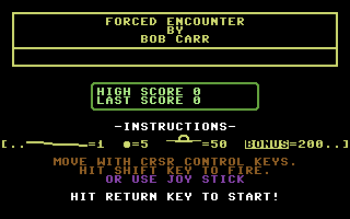 Game cover: Forced Encounter