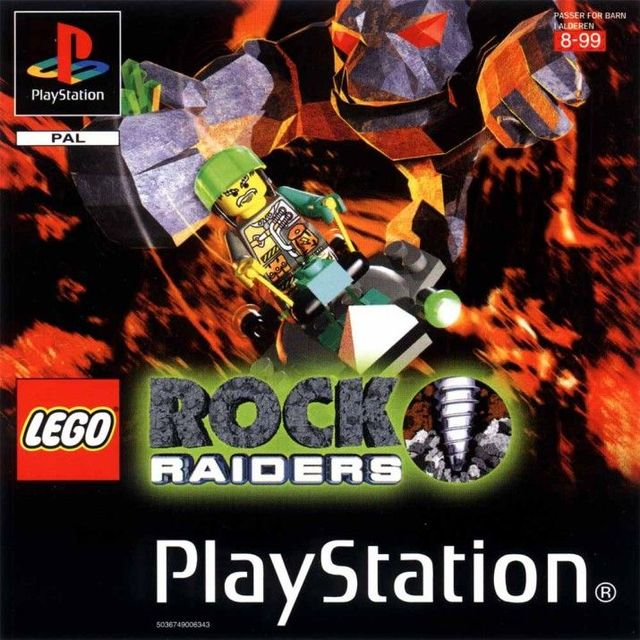 Game cover: LEGO Rock Raiders