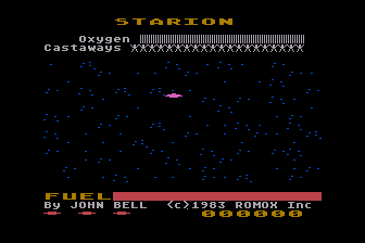 Game cover: Starion