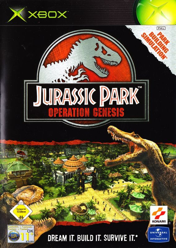 Game cover: Jurassic Park: Operation Genesis