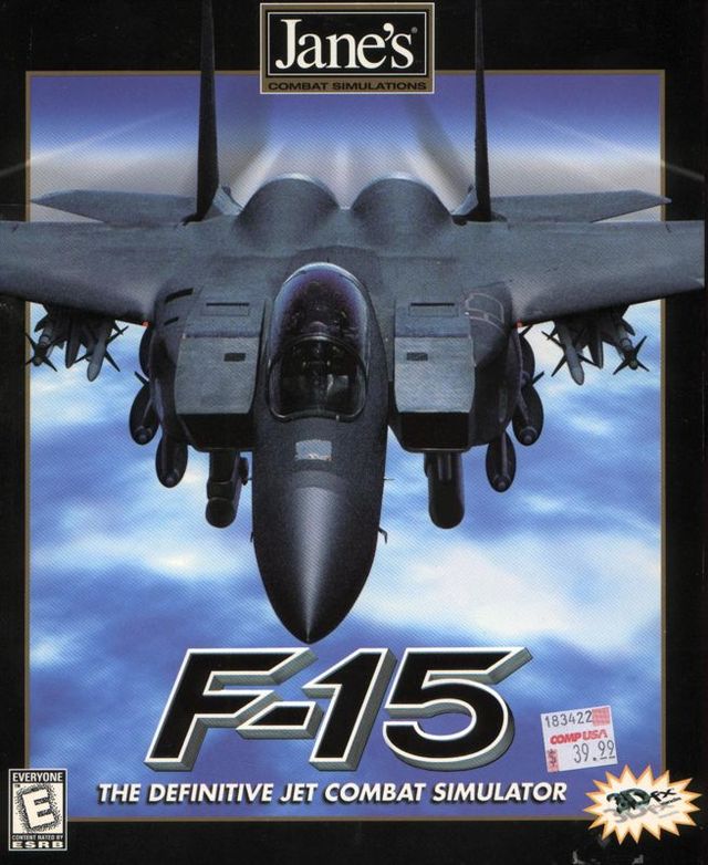 Game cover: Jane's Combat Simulations: F-15