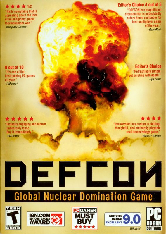 Game cover: DEFCON: Global Nuclear Domination Game