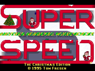 Game cover: Super Speed: Christmas Edition