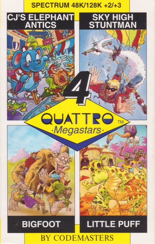 Game cover: Quattro Mega Stars