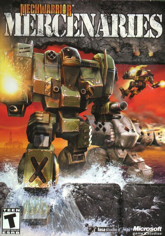Game cover: MechWarrior 4: Mercenaries