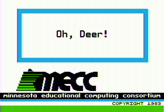 Game cover: Oh, Deer!