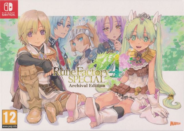 Game cover: Rune Factory 4 Special (Archival Edition)
