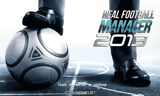 Game cover: Real Football Manager 2013