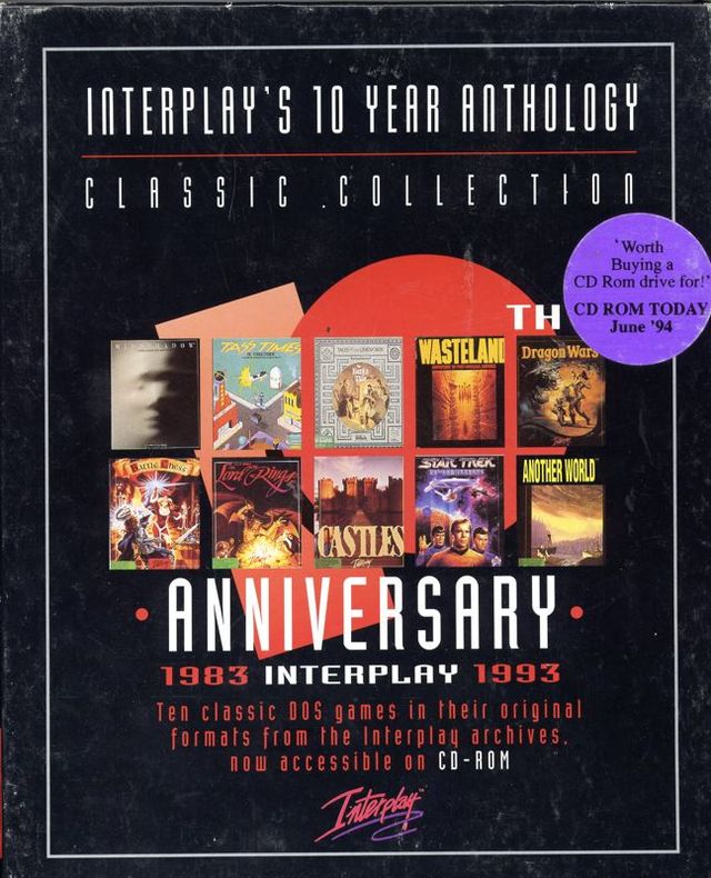 Game cover: Interplay's 10 Year Anthology: Classic Collection