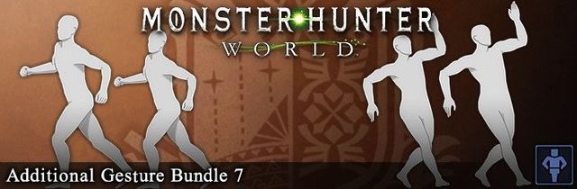Game cover: Monster Hunter: World - Additional Gesture Bundle 7