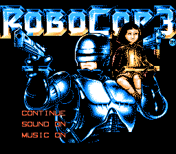 Game cover: RoboCop 3