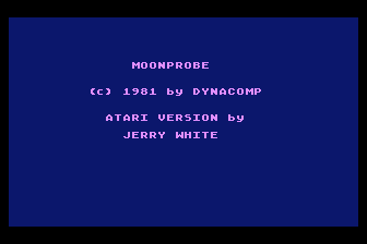 Game cover: Moonprobe