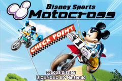 Game cover: Disney Sports Motocross