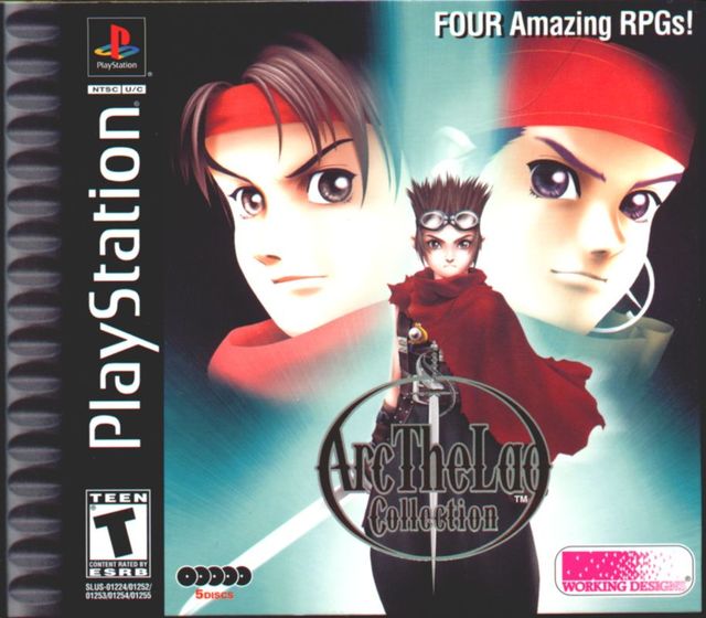 Game cover: Arc the Lad Collection