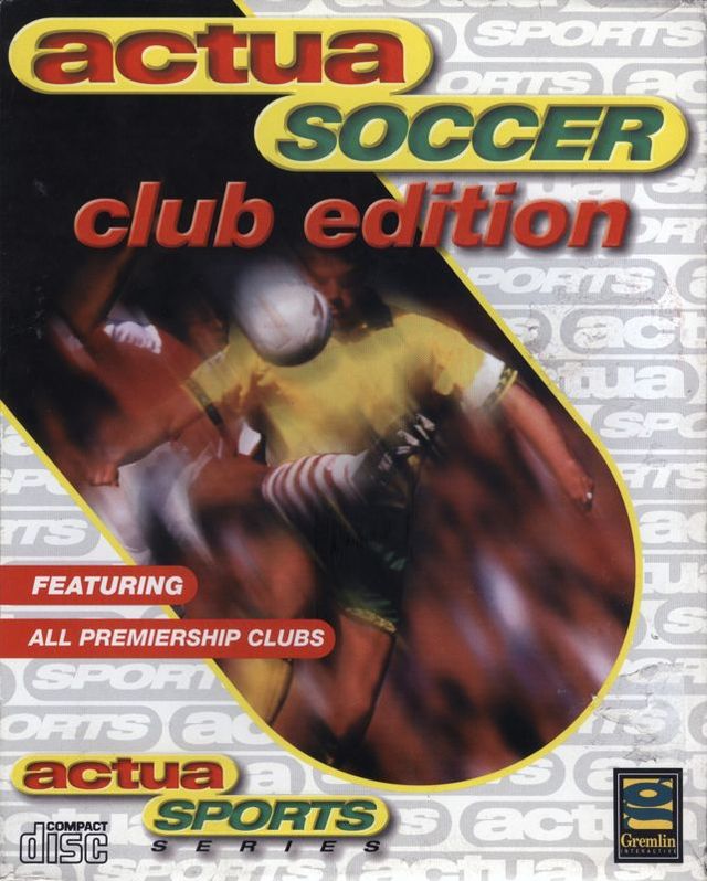 Game cover: Actua Soccer: Club Edition