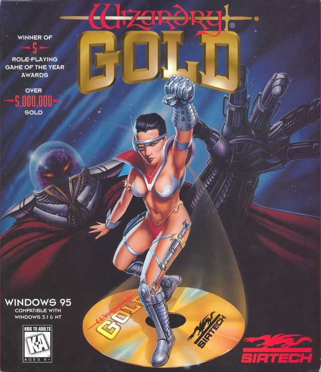 Game cover: Wizardry Gold