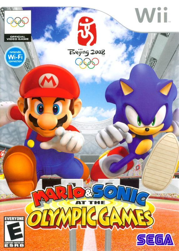 Game cover: Mario & Sonic at the Olympic Games