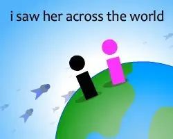 Game cover: i saw her across the world