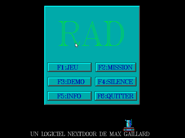 Game cover: RAD