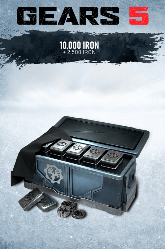 Game cover: Gears 5: 10,000 Iron + 2,500 Bonus Iron