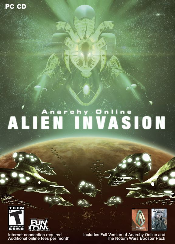 Game cover: Anarchy Online: Alien Invasion