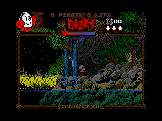 Game cover: A Pirate's Life Dizzy