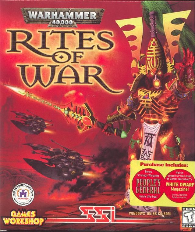 Game cover: Warhammer 40,000: Rites of War