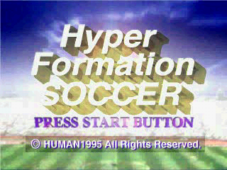 Game cover: Hyper Formation Soccer