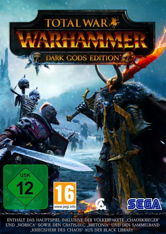 Game cover: Total War: Warhammer - Dark Gods Edition