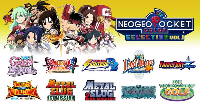 Game cover: NeoGeo Pocket Color Selection Vol.1