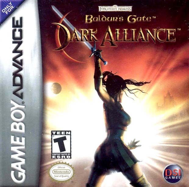 Game cover: Baldur's Gate: Dark Alliance