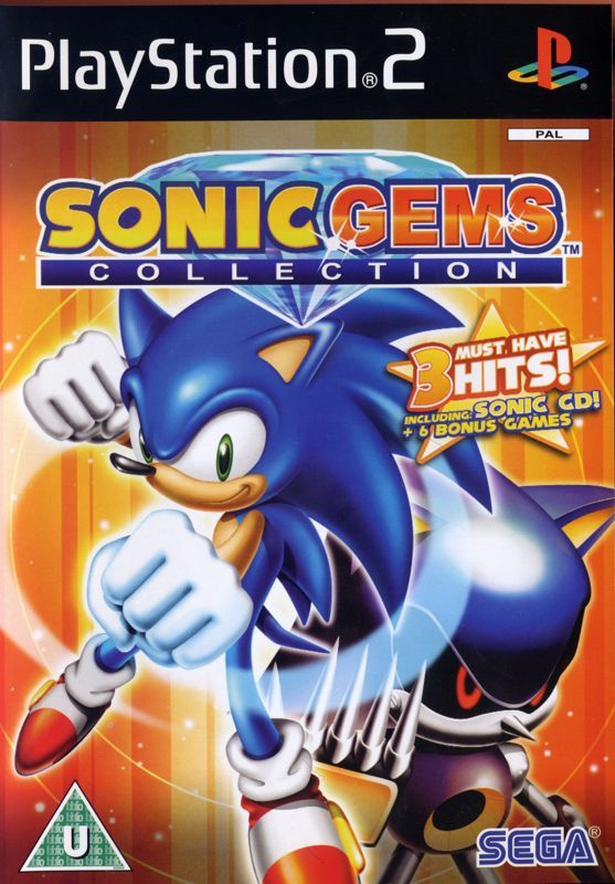 Game cover: Sonic Gems Collection