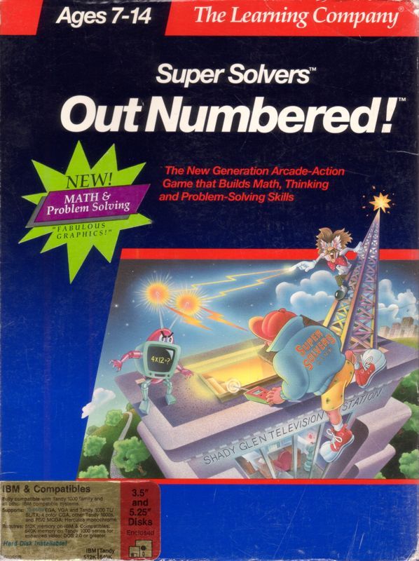 Game cover: Super Solvers: OutNumbered!