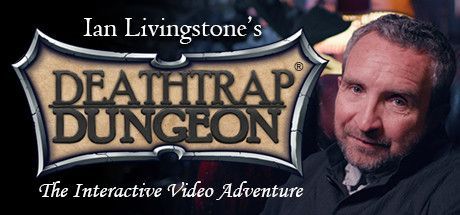 Game cover: Ian Livingstone's Deathtrap Dungeon: The Interactive Video Adventure