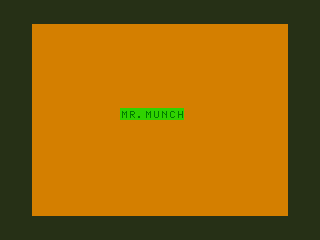 Game cover: Mr. Munch