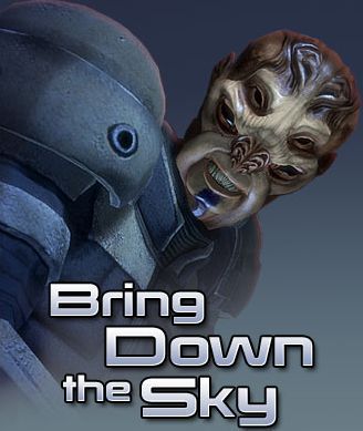 Game cover: Mass Effect: Bring Down the Sky
