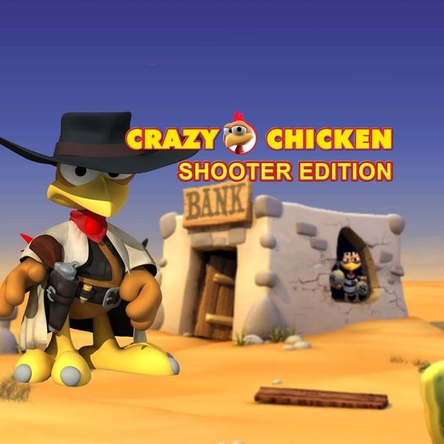 Game cover: Crazy Chicken: Shooter Edition